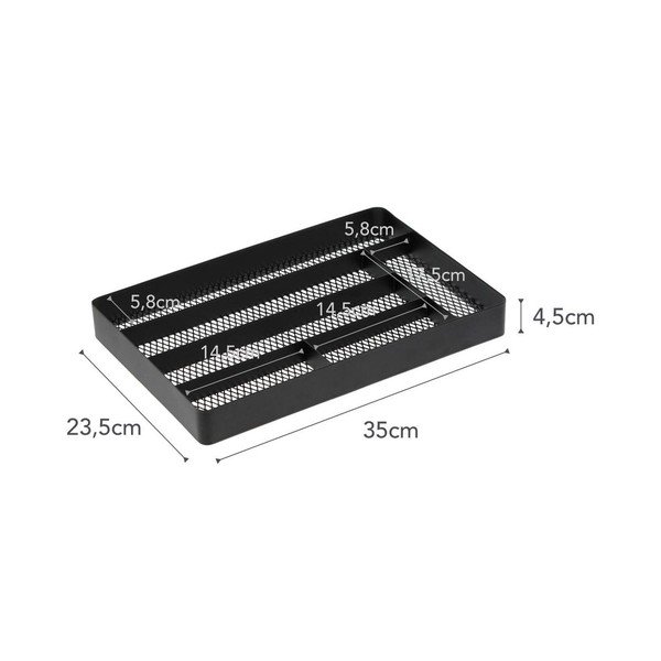 Crni pretinci za YAMAZAKI Tower Mesh ladicu-image-2