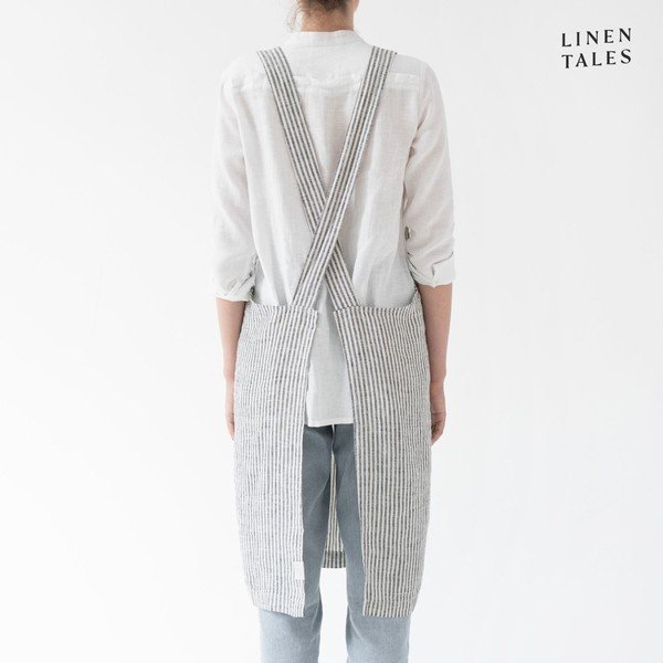 Lanena pregača Crossback - Linen Tales-image-2