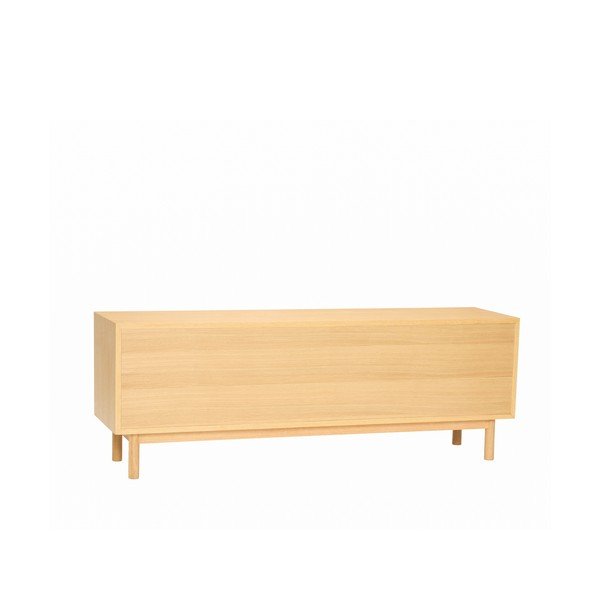 Komoda u dekoru hrasta u prirodnoj boji 140x50x37 cm Nobby – Hübsch-image-2