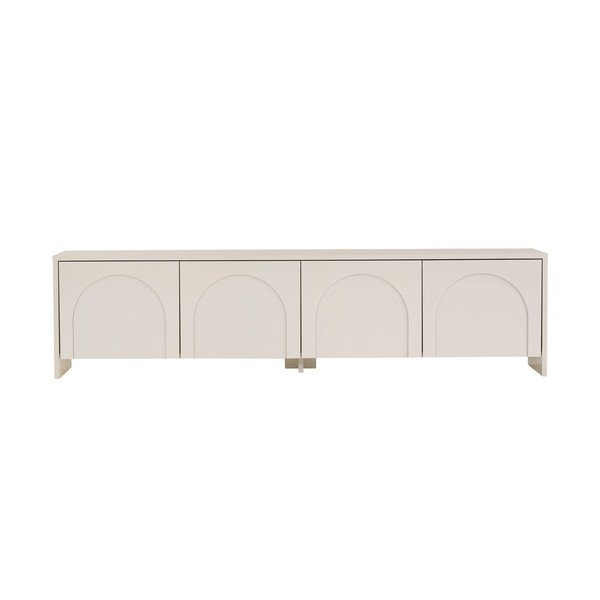 Krem TV komoda 180x45x32 cm Aurelia – Kalune Design-image-3
