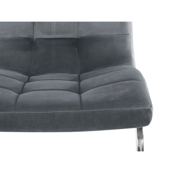 Sive baršunaste blagovaonske stolice u setu 2 kom Lola – Støraa-image-4