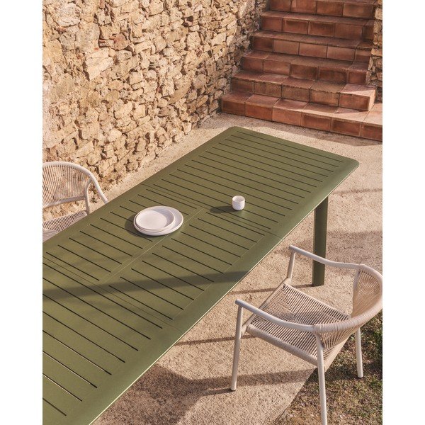 Metalni vrtni stol 100x205 cm Brela – Kave Home-image-2