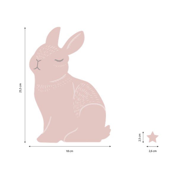 Naljepnice 30x42 cm Vintage Rabbit – Lilipinso-image-2