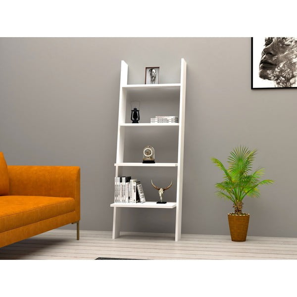 Bijeli regal 56x150 cm Solid – Kalune Design-image-1