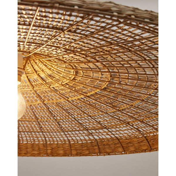 Sjenilo u prirodnoj boji ø 100 cm Cruilles – Kave Home-image-1