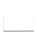 Siva LED viseća svjetiljka s mogućnosti zatamnjivanja Interplay – Hübsch