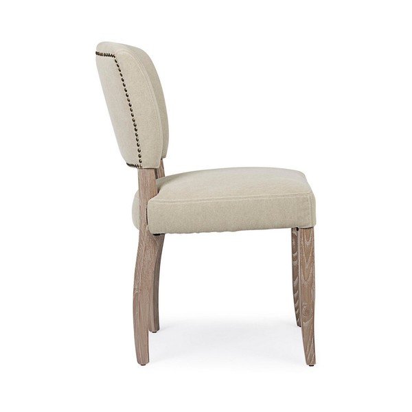 Bež podstavljena blagovaonska stolica Maratriz – Bizzotto-image-3