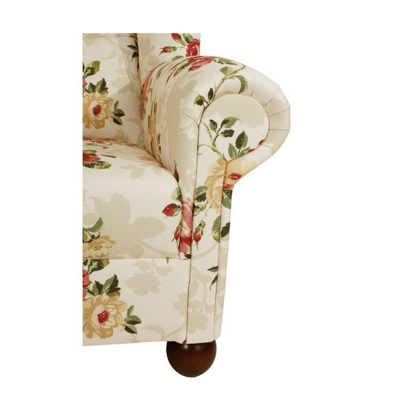 Bež fotelja s cvijećem Max Winzer Monarch Chenille-image-2