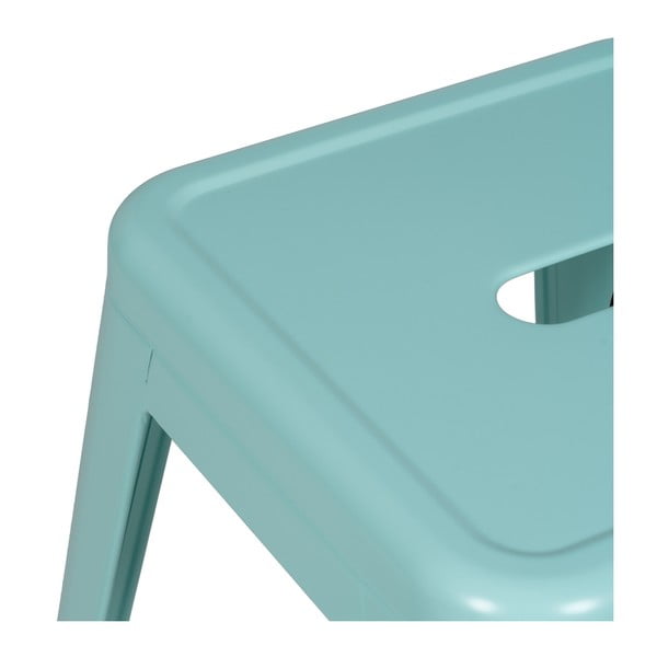 Tirkizne metalne barske stolice u setu 2 kom (visine sjedala 61 cm) – Ixia-image-4