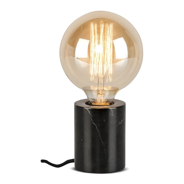 Crna stolna lampa s mramornom bazom - it's about RoMi Athens-image-1