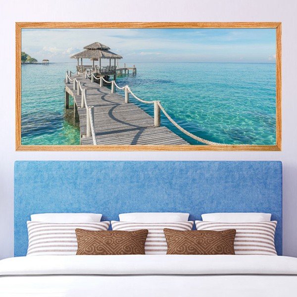 Sticker Ambiance Chalet na moru-image-2
