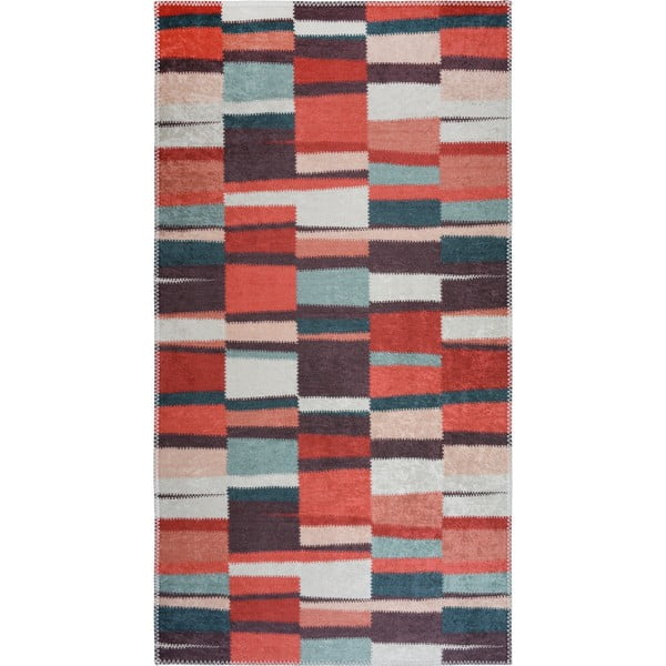 Crveni periv tepih 160x230 cm Blocks of Fun – Vitaus