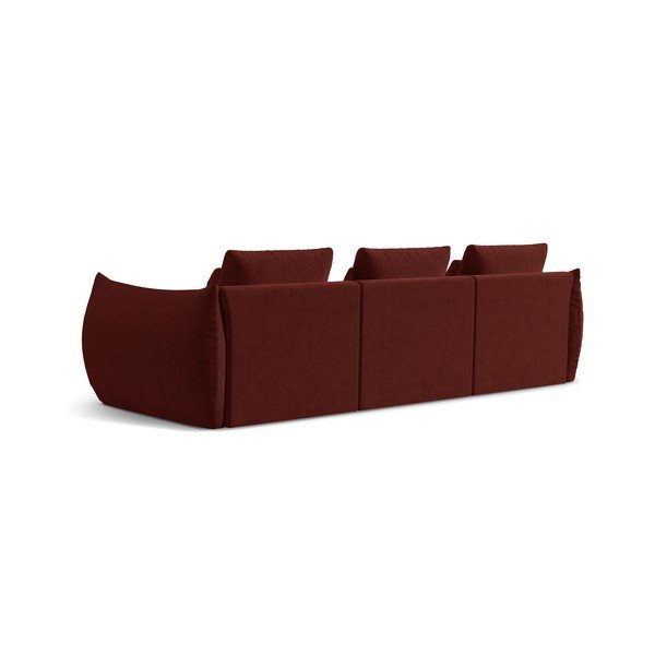 Crvena sofa 332 cm Bloom – Micadoni Home-image-3
