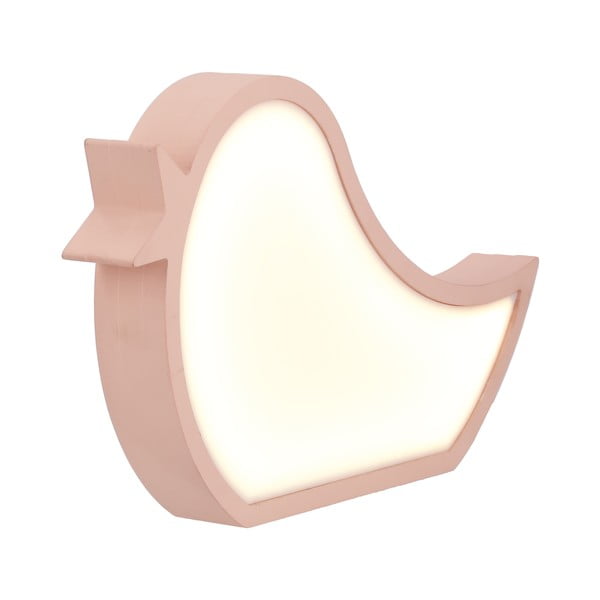 Ružičasta dječja lampa Bird - Candellux Lighting-image-1