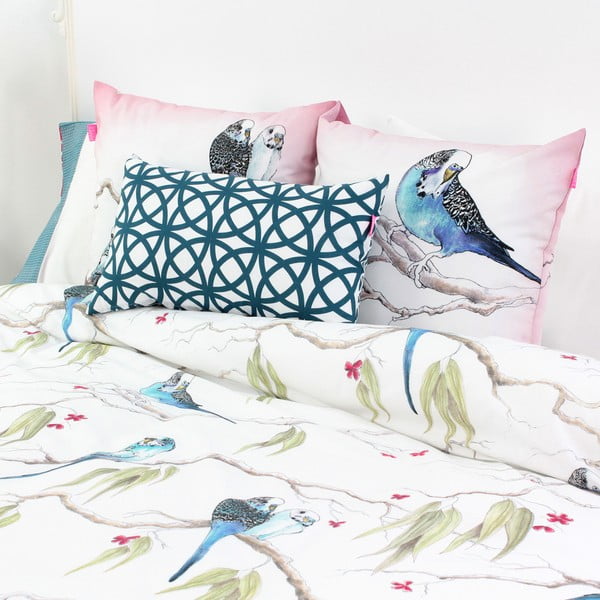 Set od 2 pamučne jastučnice Happy Friday Eucalyptus-image-1