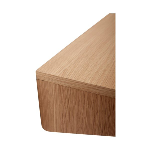 Zidni radni stol od punog hrasta 35x80 cm Folk – Hübsch-image-4