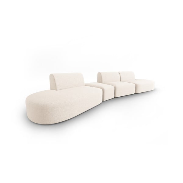 Bež sofa 412 cm Shane – Micadoni Home-image-2