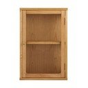 Viseća vitrina u prirodnoj boji 40x60x20 cm Zamora – House Nordic
