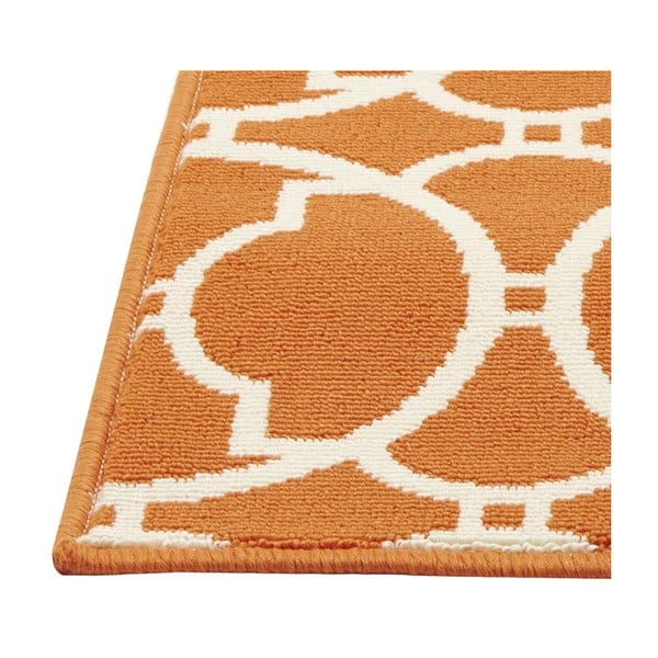 Narančasti vanjski tepih Floorita Interlaced, 133 x 190 cm-image-4