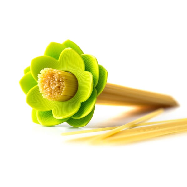 Lotus žlica za špagete, zelena