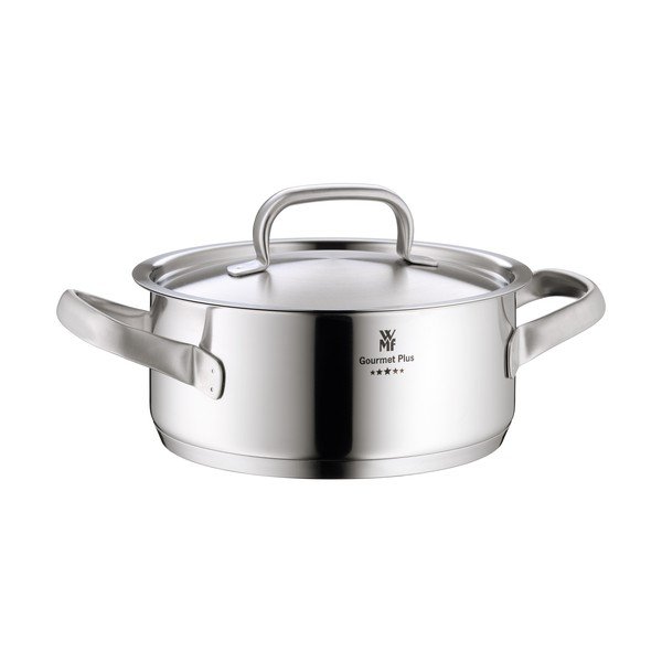 Lonac od nehrđajućeg čelika s poklopcem WMF Cromargan® Gourmet Plus III, ⌀ 24 cm