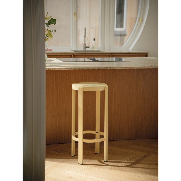 Crna željezna barska stolica (visine sjedala 75 cm) Doon – noo.ma-image-4