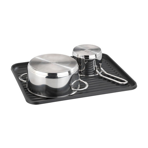 Crni ocjeđivač za posuđe Wenko Drip-image-4