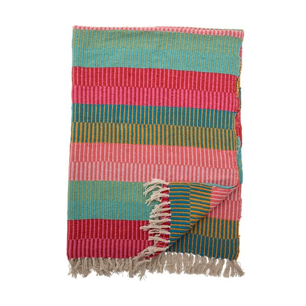 Deka od recikliranog pamuka 130x160 cm Isnel - Bloomingville-image-3