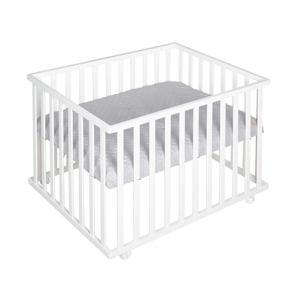 Bijeli putni krevetić 100x75 cm Roba style – Roba-image-2