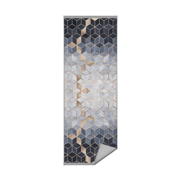 Plavo-siva staza  80x200 cm - Mila Home