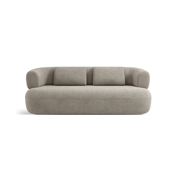 Svijetlo siva sofa od bouclé tkanine 178 cm Jenny – Micadoni Home