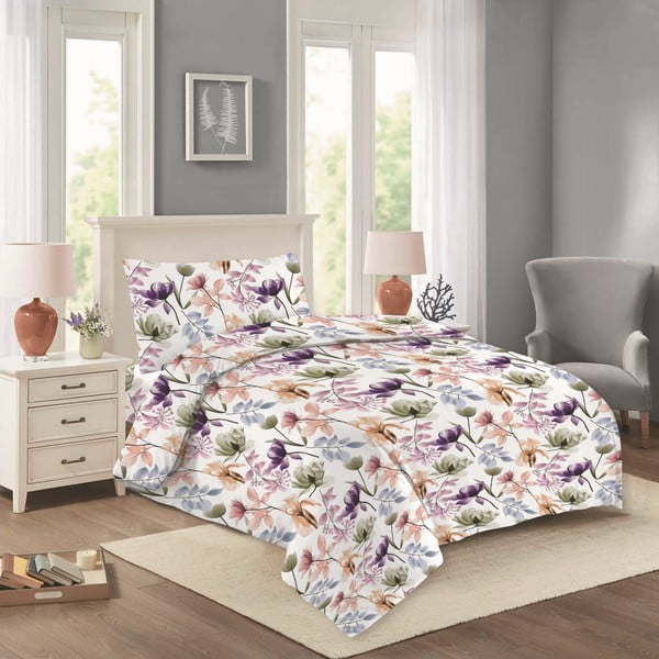 Pamučna posteljina za krevet za jednu osobu 140x200 cm Verona – Cotton House
