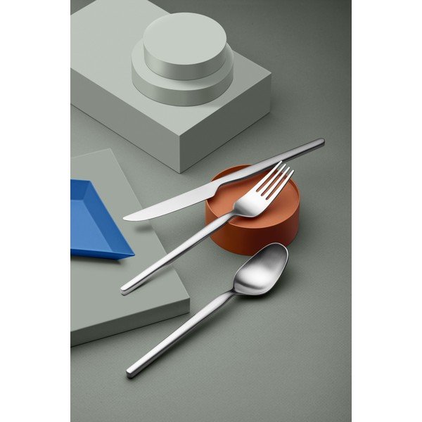 Pribor 16 kom od nehrđajućeg čelika u srebrnoj boji Dorotea – Gense-image-2