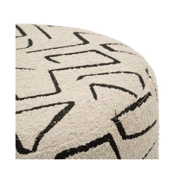 Bež tabure od bouclé tkanine Nairobi – Mauro Ferretti-image-2