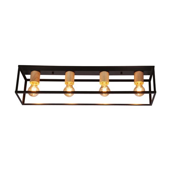 Crna stropna lampa 17x70 cm Retro - Candellux Lighting-image-3