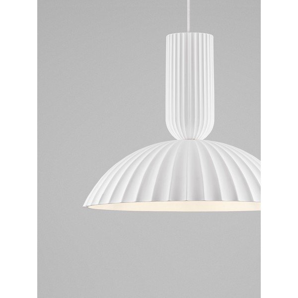 Bijela viseća svjetiljka od kamenine ø 50 cm Ammos – Nova Luce-image-2