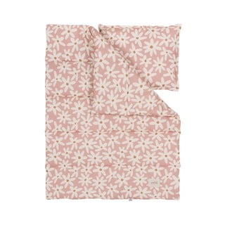 Pamučna dječja posteljina za krevet 140x200 cm Blush Daisies - Malomi Kids