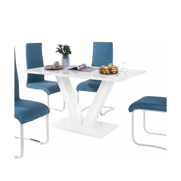 Set stola i 4 plave stolice Støraa Aaron-image-1
