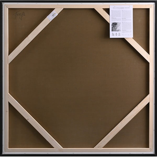 Ručno oslikana slika 100x100 cm Once Again – Malerifabrikken-image-2