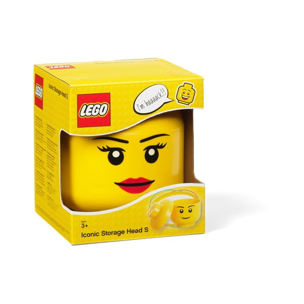 Kutija za pohranu LEGO® Girl, ⌀ 16,3 cm-image-2