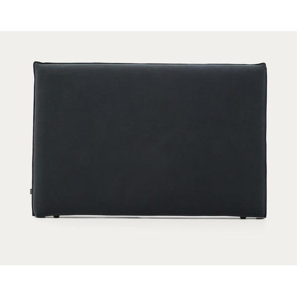Antracitno sivo podstavljeno uzglavlje 180x118 cm Jaira – Kave Home-image-4