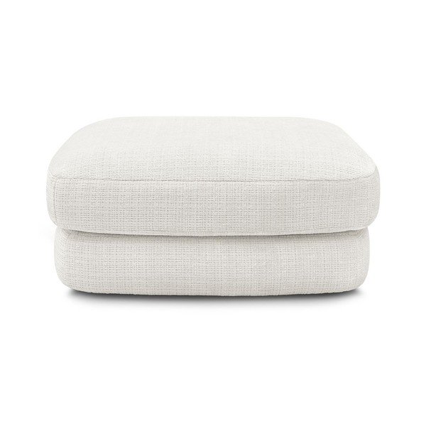 Bijeli tabure od šenila Leonore – Bobochic Paris-image-3