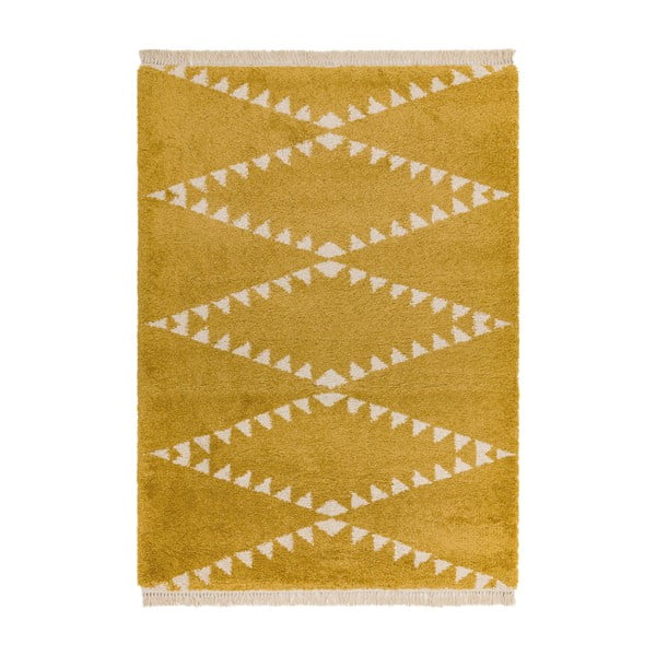 Senf žuti tepih 120x170 cm Rocco – Asiatic Carpets