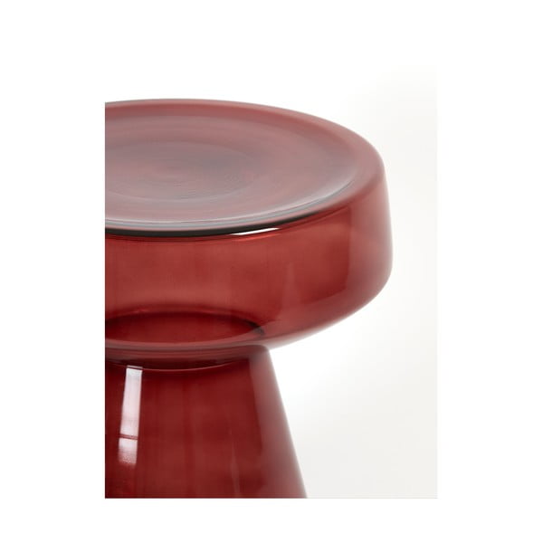 Stakleni okrugao pomoćni stol ø 37 cm Dakwa – Light & Living-image-2