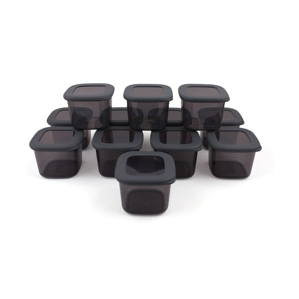 Posude za namirnice u setu 12 kom za čuvanje hrane Fresco – Hermia-image-4