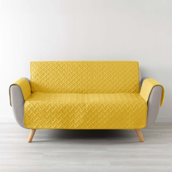 Žuta  zaštitna presvlaka za sjedeću garnituru trosjed Lounge – douceur d'intérieur