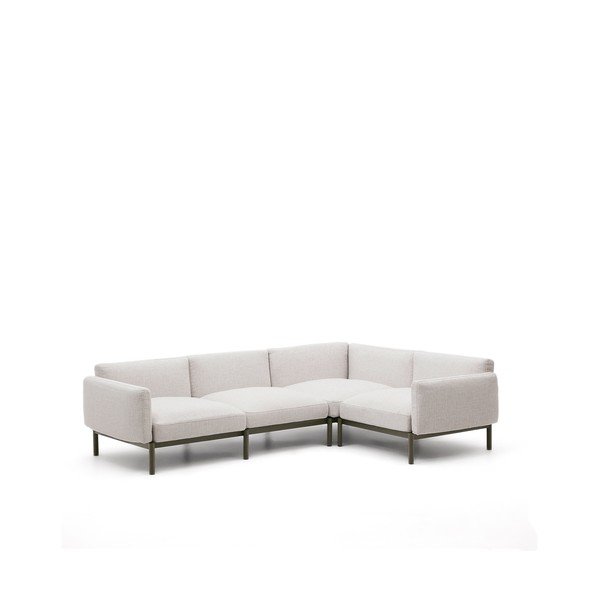 Svijetlo sivi vrtni modularni kauč 292 cm Sorells – Kave Home-image-4