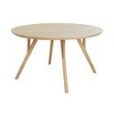 Okrugao blagovaonski stol od masivnog manga ø 140 cm Quenza – Light & Living