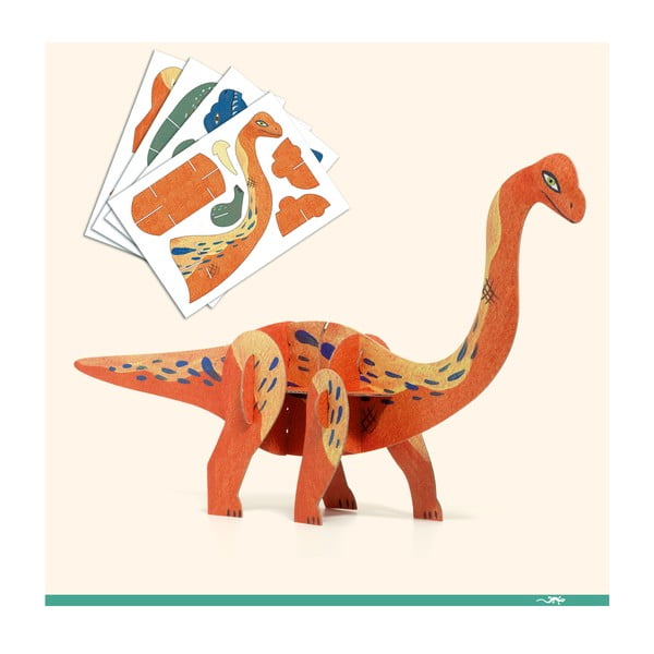 Kreativni umjetnički set Djeco Dinosaurs-image-1