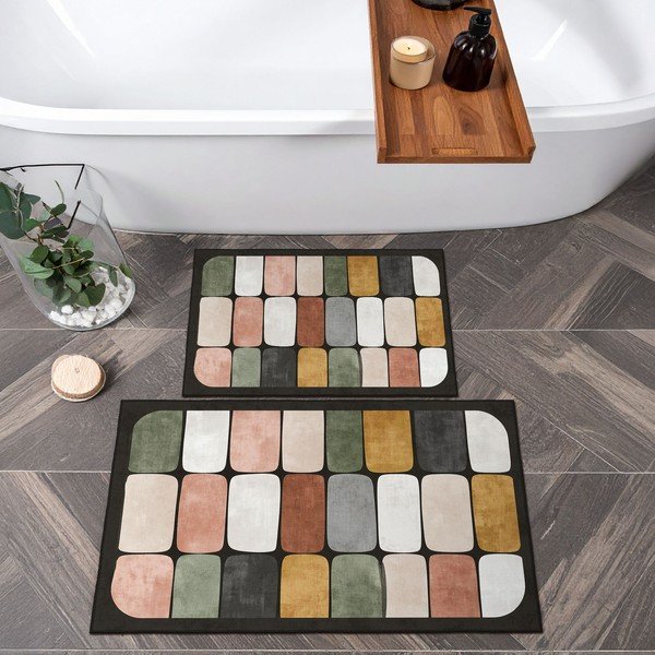 Kupaonske prostirke u setu 2 kom 60x100 cm – Foutastic-image-3